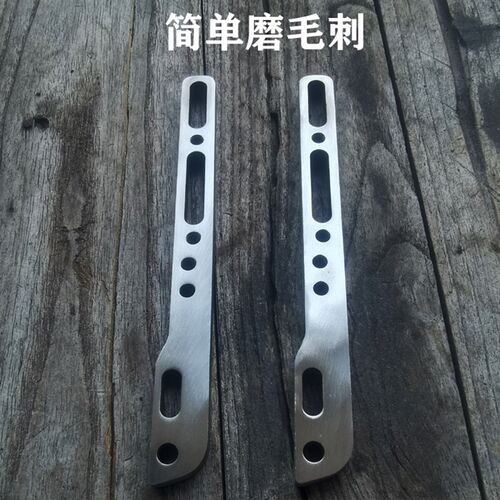 自制304挡泥板支架适用于FAO猫行动33芯正置气囊前减震挡泥板支架