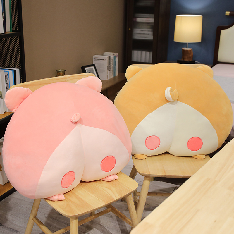 柴犬毛绒玩具靠枕靠垫午睡枕头柯基屁股抱枕女生睡觉玩偶公仔娃娃