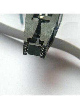 SOP8 SO8 8脚芯片 免拆 烧录夹子 窄体 宽体 贴片芯片 在线烧录夹