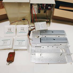 意林PCB-501双门互锁控制模块 二道门锁联动 AB门门禁控制套装