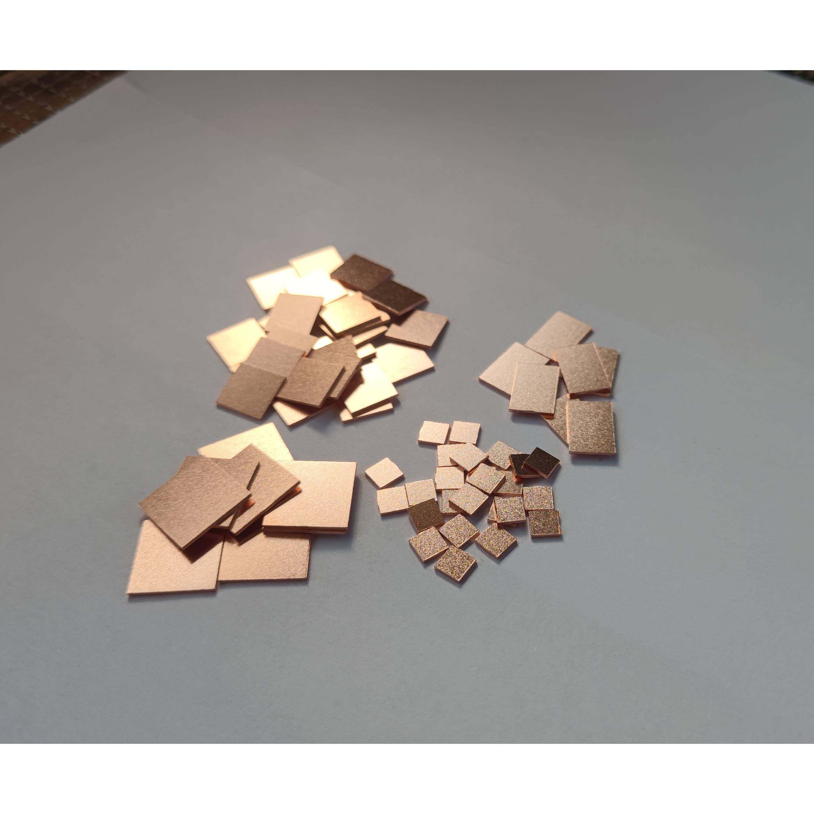 纯紫铜散热片 电脑显卡CPU笔记本主板南桥内存路由器散热片