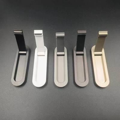 隐形连接口袋门把手滑动门把手表面安装铝合金滑动门可移动口袋把