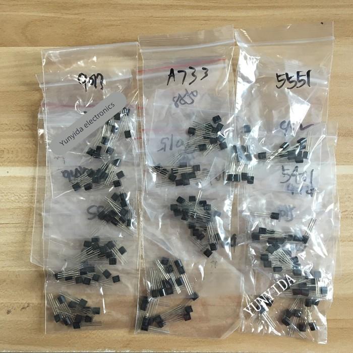 常用小功率三极管包(TO-92)S9013 S9014 S8050 S8550等18种各10祇