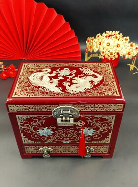 非物质文化遗产平遥推光漆器首饰盒
