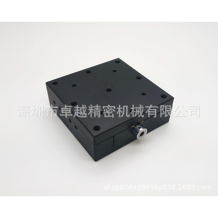 X轴高精度XEEG60铜质燕尾槽型进给丝杠移动滑台微调平台