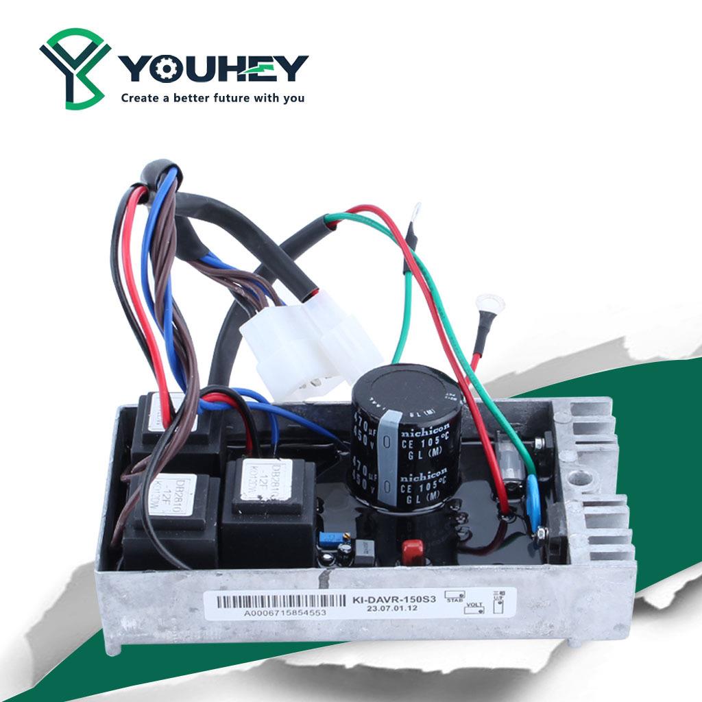 I-DAVR-150S3铝壳调压板AVR自动电压调节器开普发电机配件