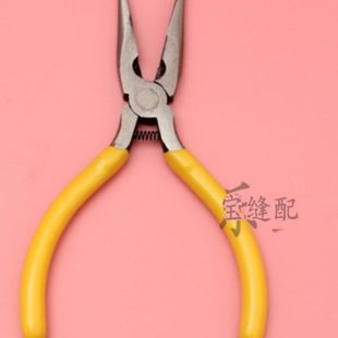 多功能尖嘴钳子钳尖咀钳断线钳子钢丝钳铁丝钳 5寸尖嘴钳