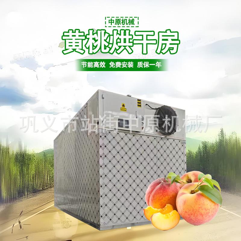 黄桃水蜜桃智能烘干房全自动果蔬食品干燥箱腊肉香肠空气能烘干机