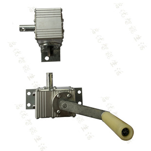 手摇开窗机铝合金开窗器手动推窗机曲臂联动一拖多扇厂房仓库高窗