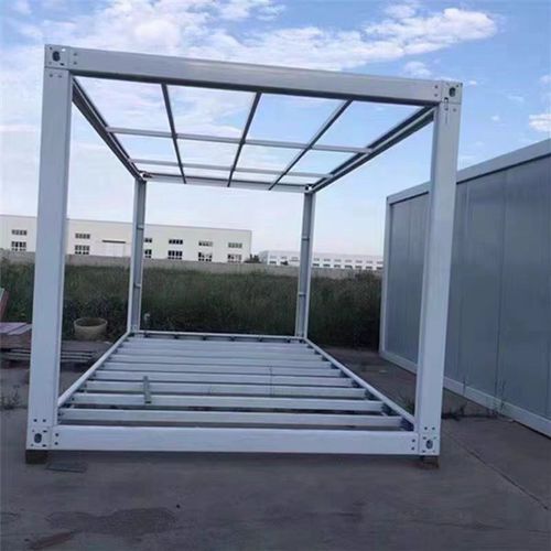 集装箱移动阳光房彩钢房框架快拼箱房骨架