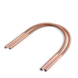 22mm波纹铜管 易弯曲 螺纹管 软态弹簧管 可定制 紫铜管 19mm