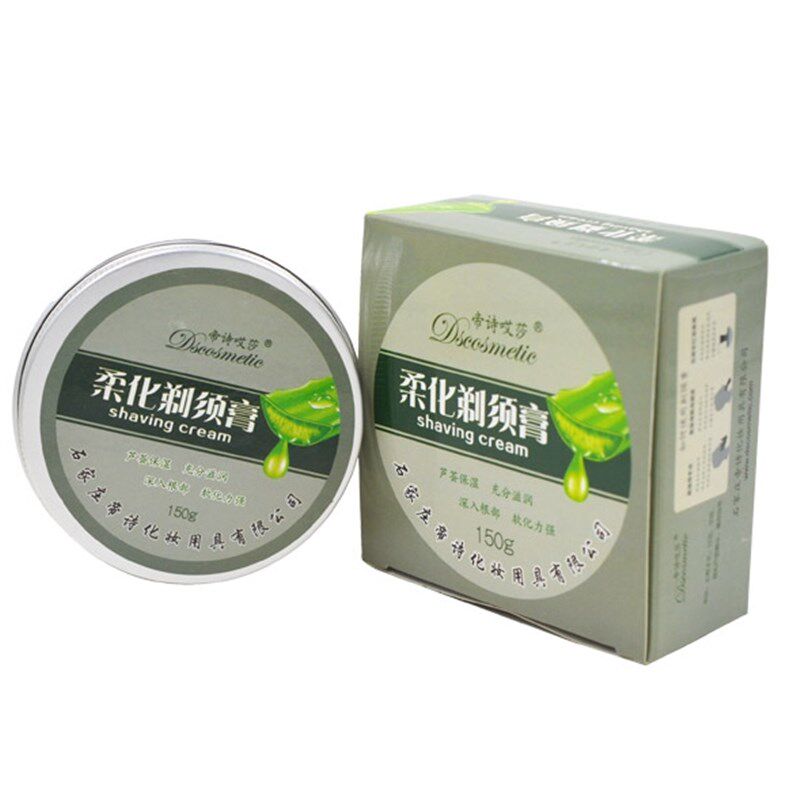 帝诗男士剃须膏湿剃泡沫芦荟保湿软化胡须刮脸剃须膏