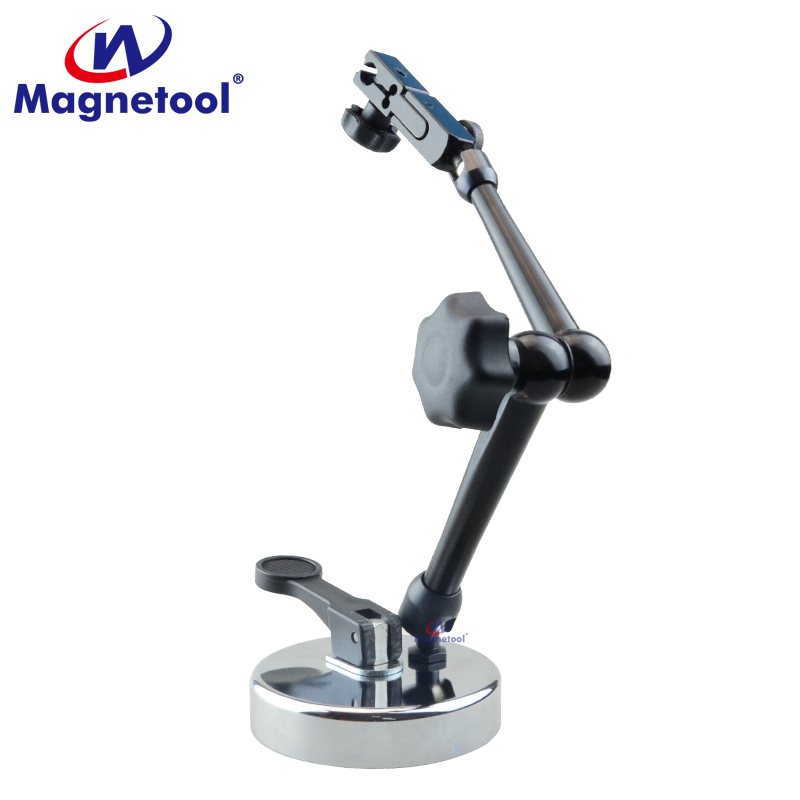 真空吸盘表座无磁表座百分表千分表支架带微调底座橡胶吸盘座