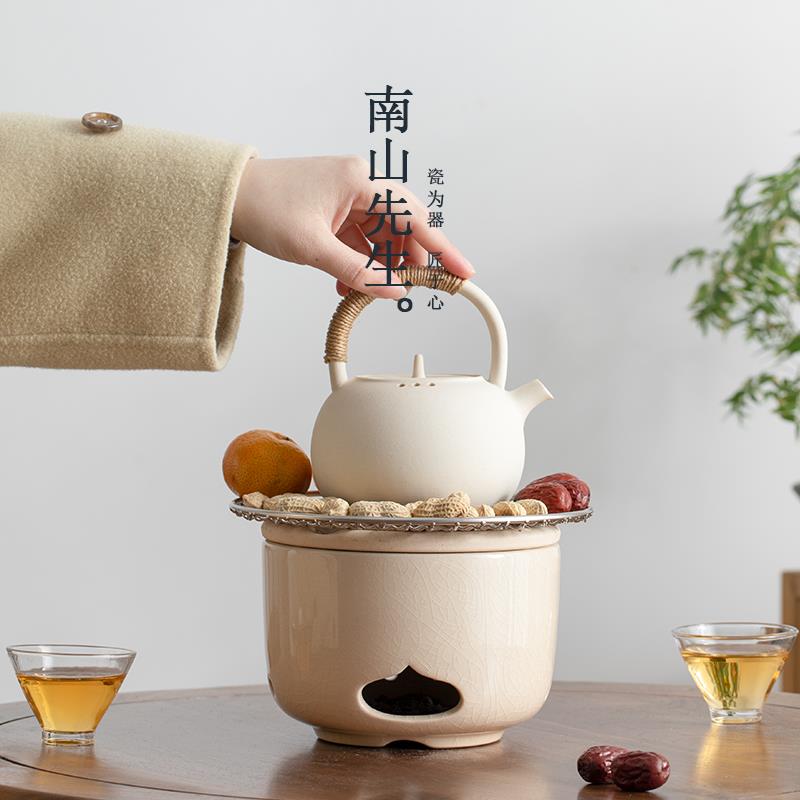 炭炉炉户外陶瓷围炉煮茶烤茶木炭罐罐茶壶打边炉