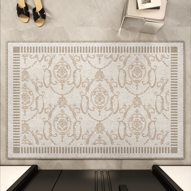 法式高级感入户门地垫家用门口进门垫子玄关防滑可裁剪地毯客厅毯