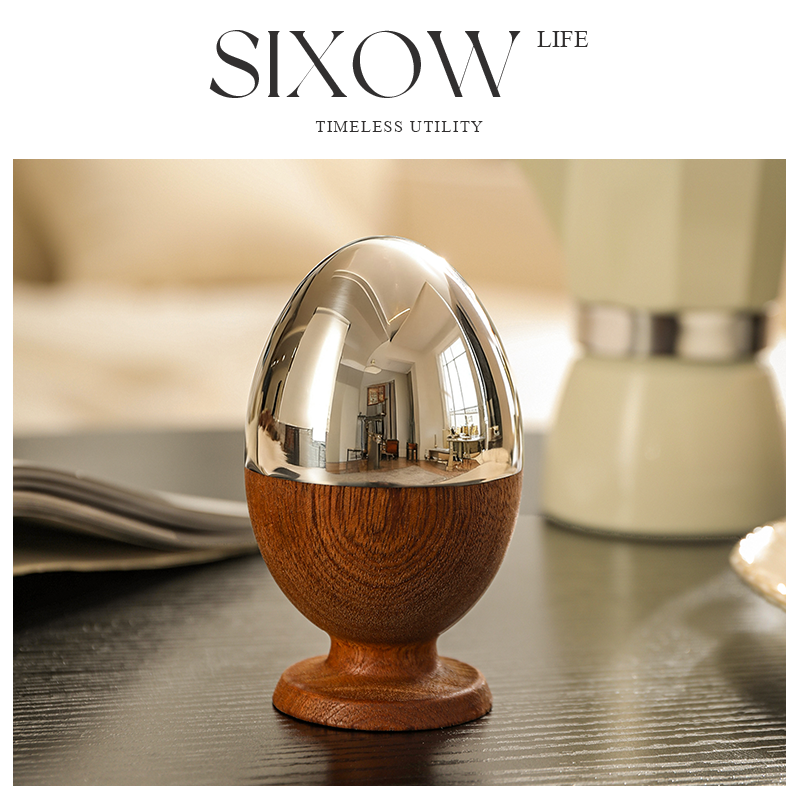 乌檀木牙签盒2025新款304不锈钢