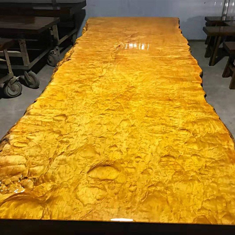 整块金丝楠木板茶桌黄花梨老板桌茶台非洲原木餐桌家具