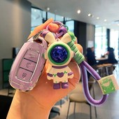 北京现代钥匙套名图车伊兰特胜达菲斯塔索八十女壳扣