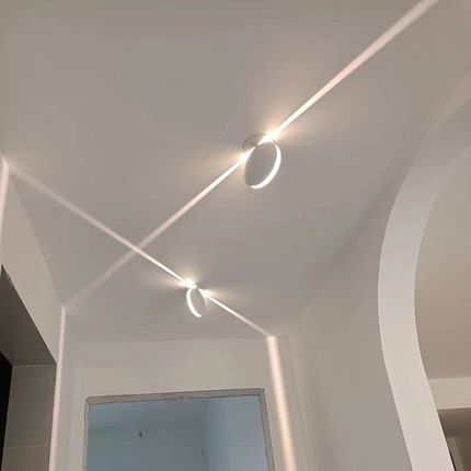 led筒灯过道壁灯七彩跑马线条灯酒店ktv网咖创意现代走廊射灯明装