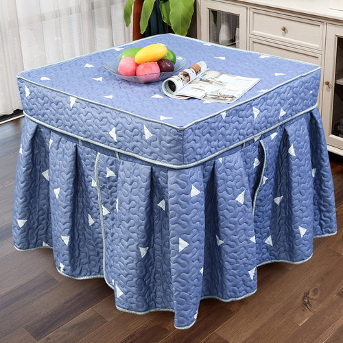 加厚烤火炉电暖桌烤火桌子罩套被正方形取暖桌布电暖炉电炉罩冬季