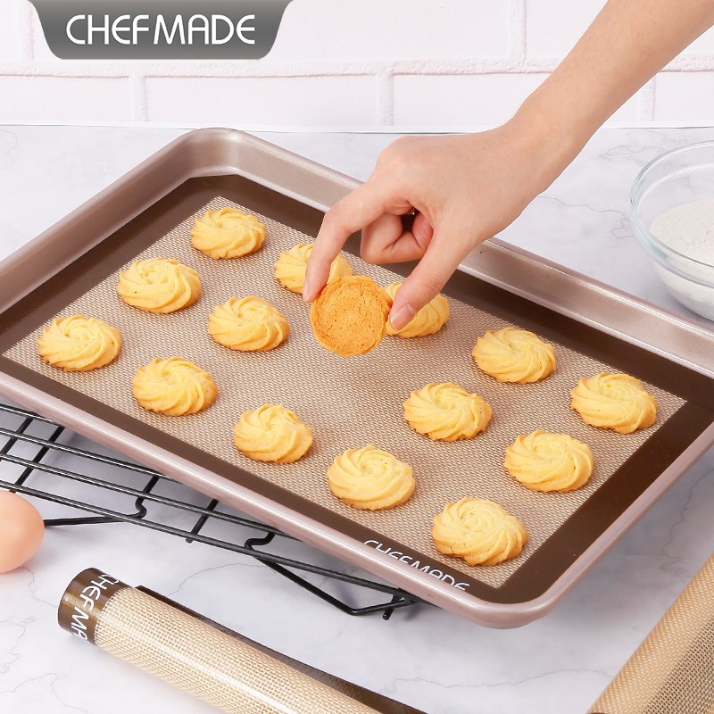 CHEFMADE学厨30升32L烤箱烤盘长方形模具蛋糕卷面包饼干烘焙工具