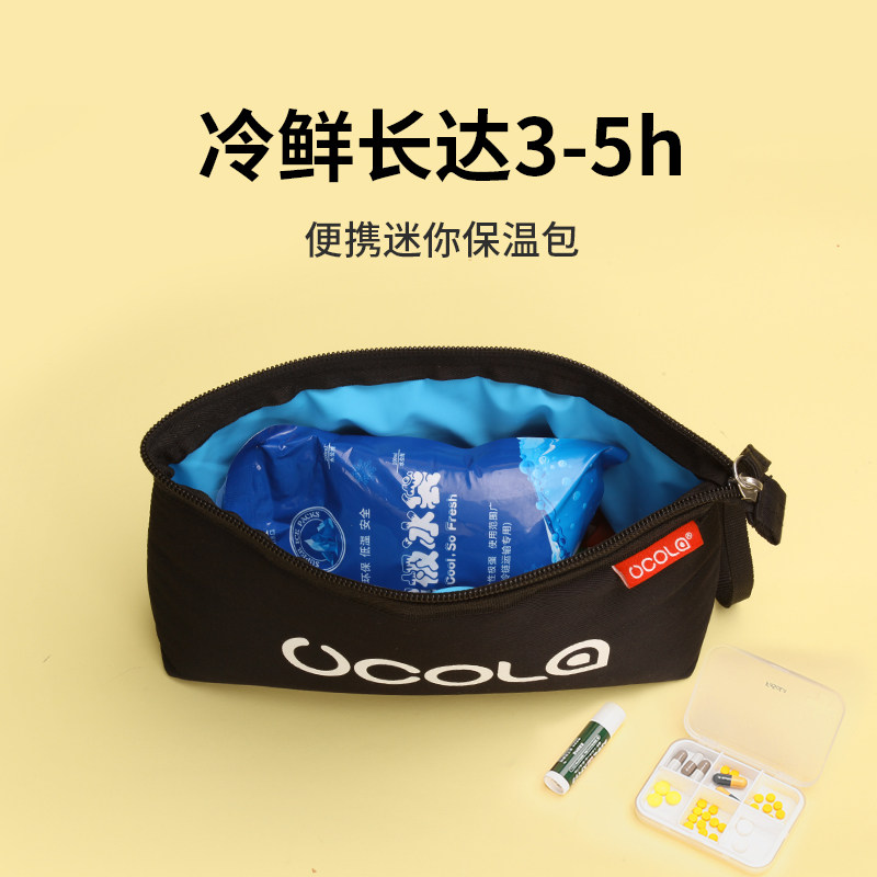 隔热袋迷你小号早餐保温袋上班背奶储奶冰包冰激凌保冷铝箔冷藏袋