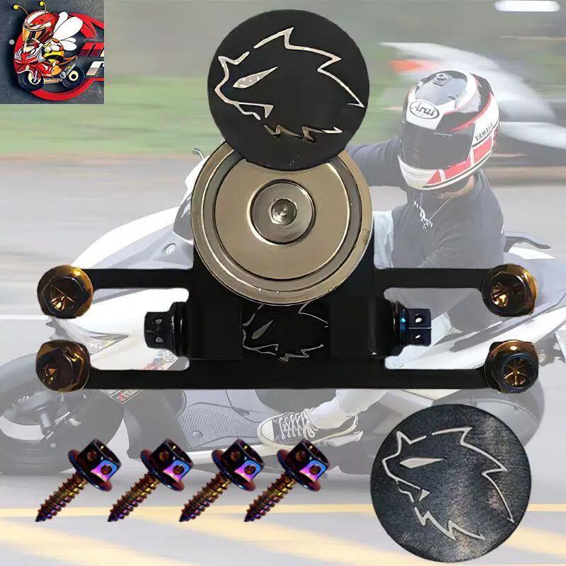 台湾刺猬磁吸式手机架踏板摩托车劲战酷奇强磁吸式汽车车载吸盘式