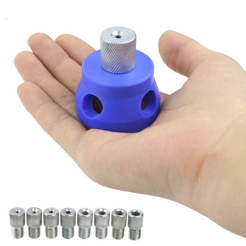 木工垂直钻孔定位器 手持直孔打孔器 圆木榫接钻孔工具设备
