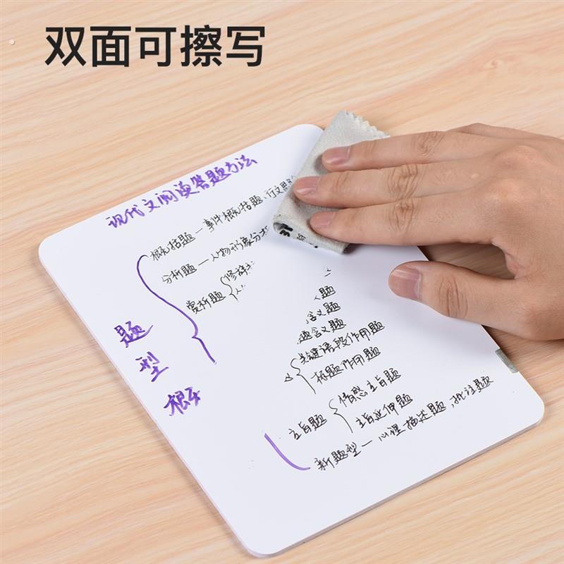 备忘提示板电脑留言板便利贴可擦桌面提醒板便签办公室屏幕侧边贴