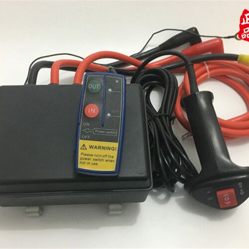 促销鼎欣电动绞盘控制盒12000电控箱500A控制继电器12V 24V防水
