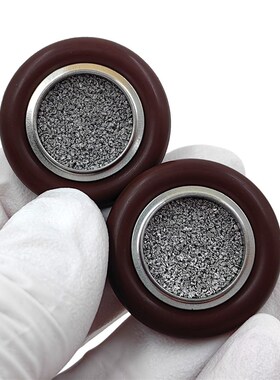 真空滤芯支架KF16 KF25 KF40过滤网50微米不锈钢多层丝网烧结滤片