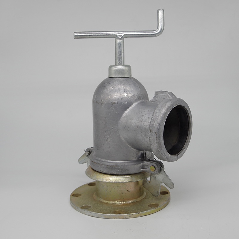 铝出水口 灌溉法兰截体一体开关支门喷灌铝管配件 铸铁出水口