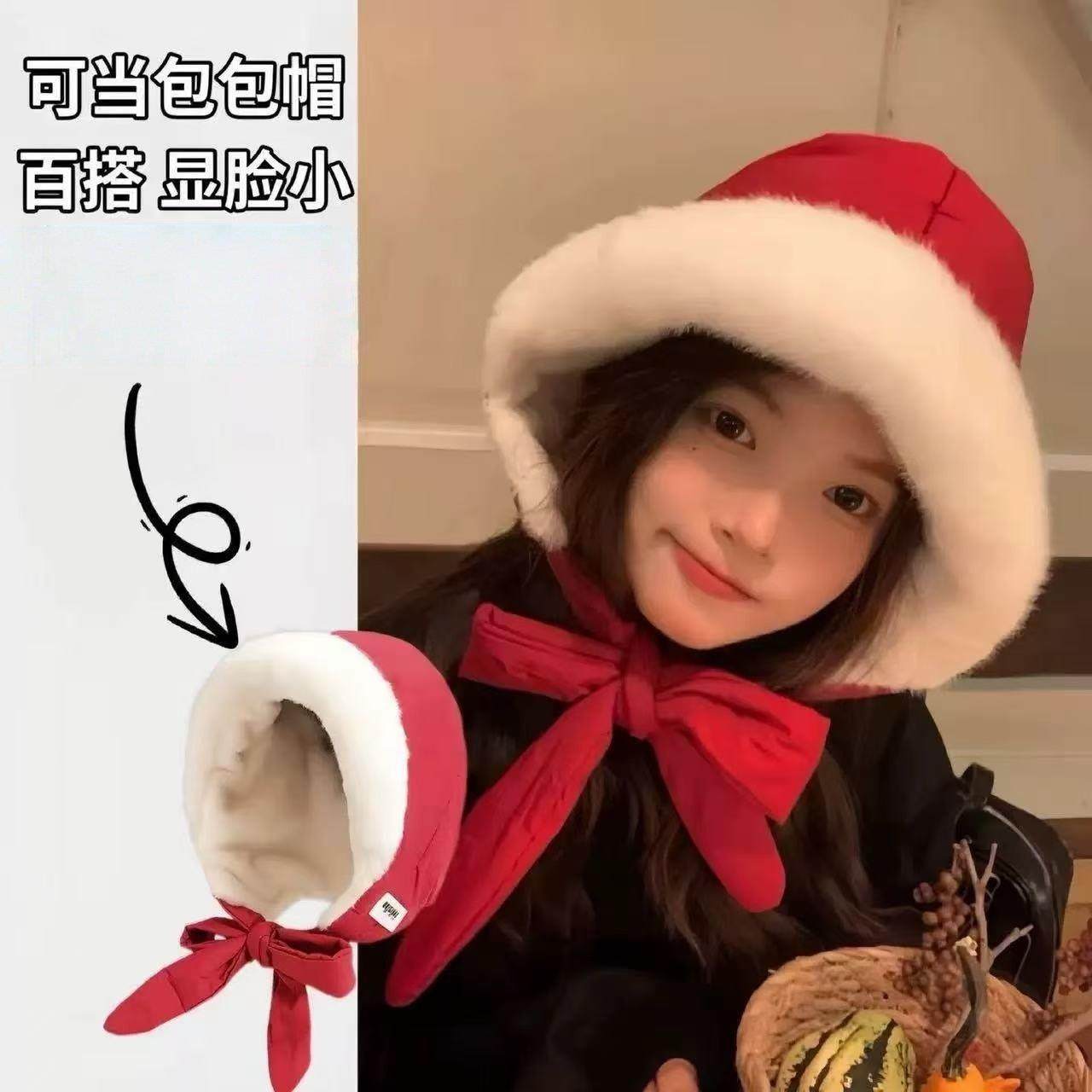 女秋冬雷锋帽韩版户外骑行季防寒保暖加厚包头帽大头围包包两用,服饰配件/皮带/帽子/围巾,帽子,淘宝优惠券,粉丝福利购,淘宝优惠卷