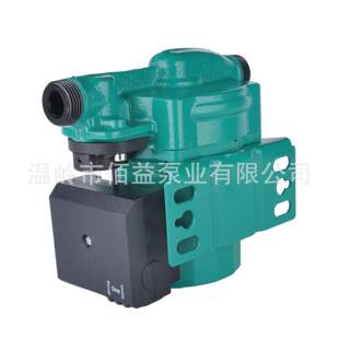自动款15/9家用淋浴供暖用屏蔽式循环增压泵含接头欧插UPS增压泵