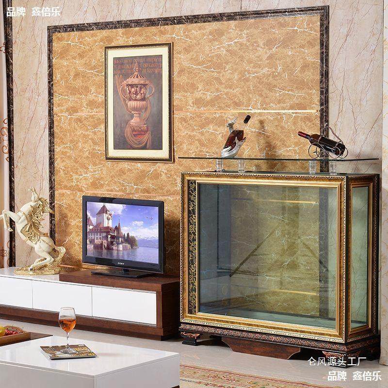 族箱鱼缸一体柜欧式生态金龙鱼缸客厅家用免换水超白玻璃底滤,宠物/宠物食品及用品,桌面缸,淘宝优惠券,粉丝福利购,淘宝优惠卷