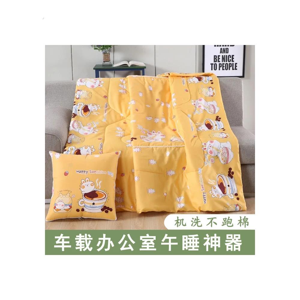 汽车抱枕被子两用车载靠垫靠枕车用枕头抱枕被睡觉车内秋冬空调被