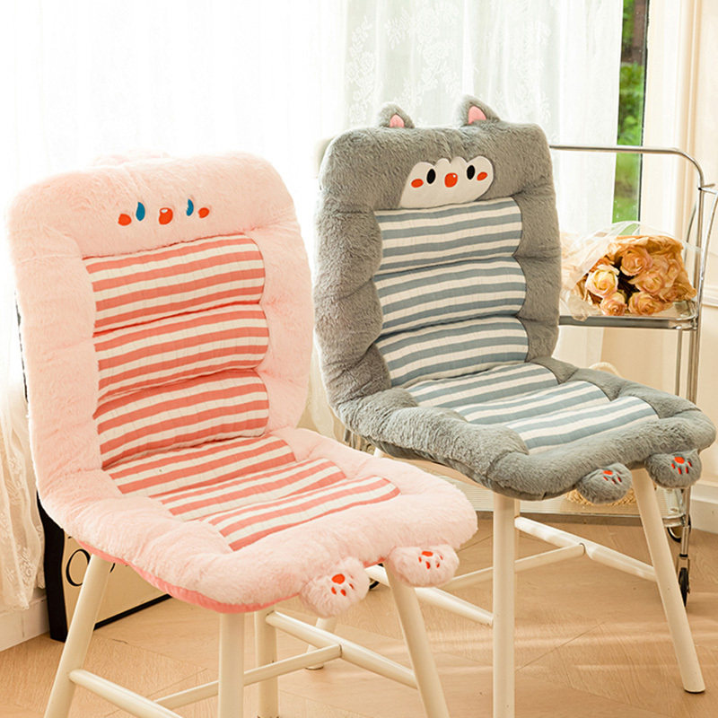 冬季连体坐垫靠垫一体办公室久坐椅子座垫超软椅垫屁垫宿舍学生女,居家布艺,椅垫,淘宝优惠券,粉丝福利购,淘宝优惠卷