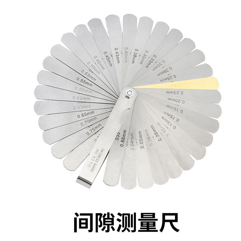 多功能弦距测量尺套装民谣琴弦高度间隙尺吉他制作维修测量工具