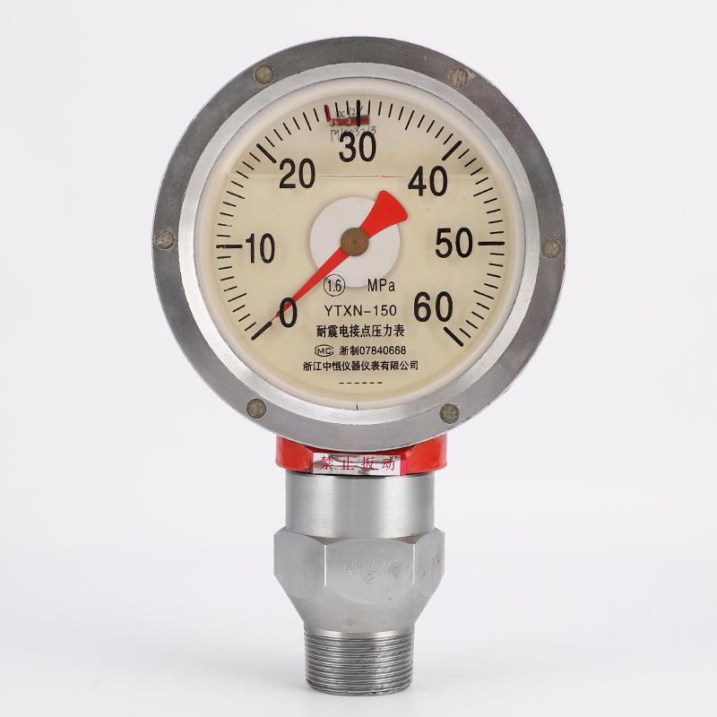 中恒抗震压力扭矩表四表盘耐震高精度指针指示压力多规格