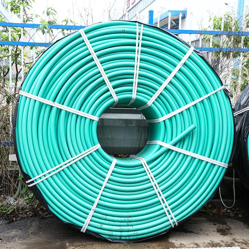 HDPE硅芯管国标PE穿线管实壁管光缆地埋管25/32/40/50/63/75管材