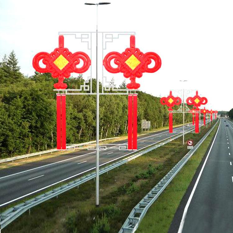 户外中国结路灯道路装饰灯LED中国结防水超亮古朴古韵