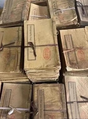 古籍,珍本古籍,旧版,线装书,老式客厅摄影,书房装饰,成套