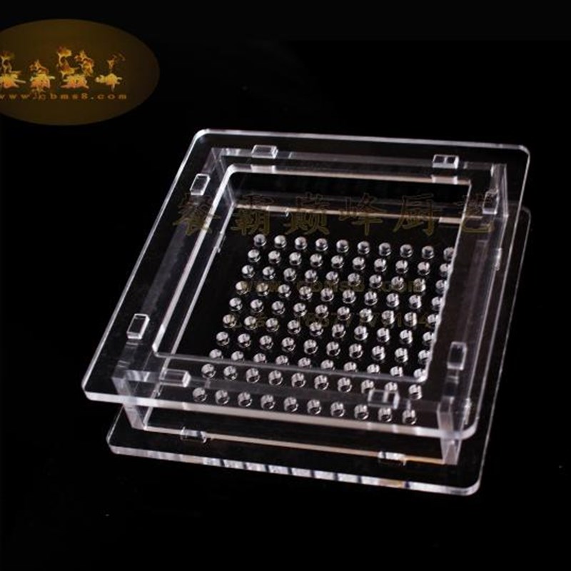 分子料理 鱼子酱生成器100孔分子美食工具 鱼子盒 鱼子生成制作器