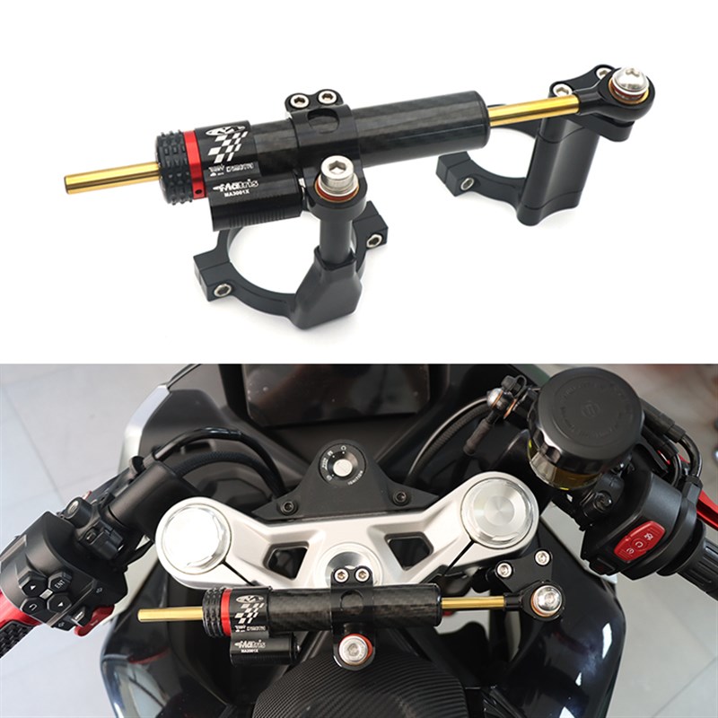 适用450SR 450SR-S改装方向阻尼器钛尺码支架防止死亡摇摆平衡杆