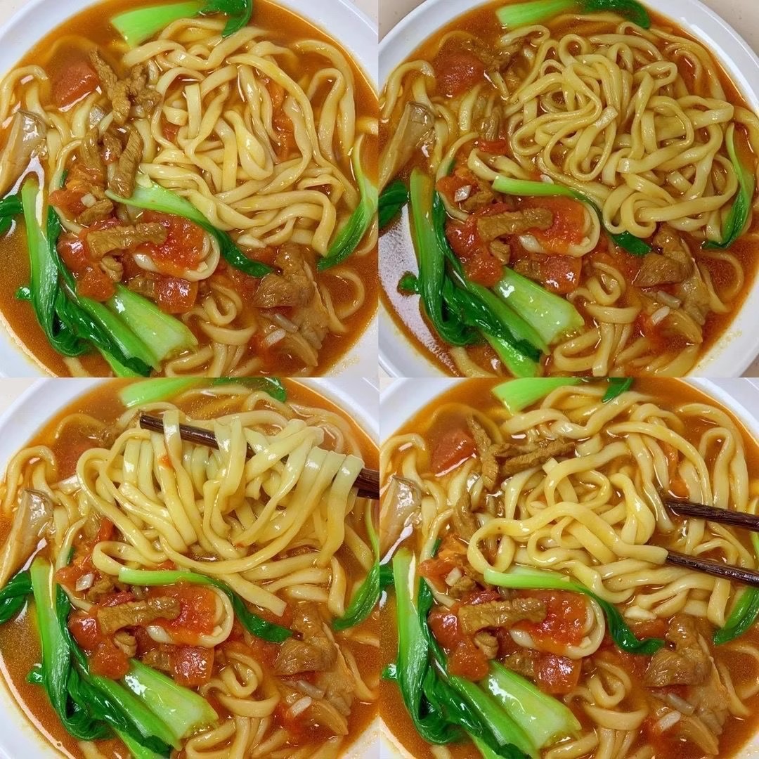 【买一箱送一箱】手擀面桶装非油炸方便面香辣牛肉面冲泡免煮速食