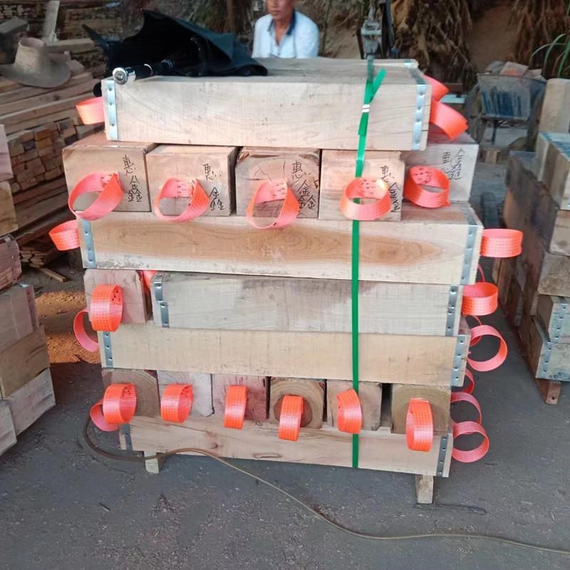 吊车枕木垫木泵车桥梁大型机械重工设备实木硬木支腿垫腿止退器