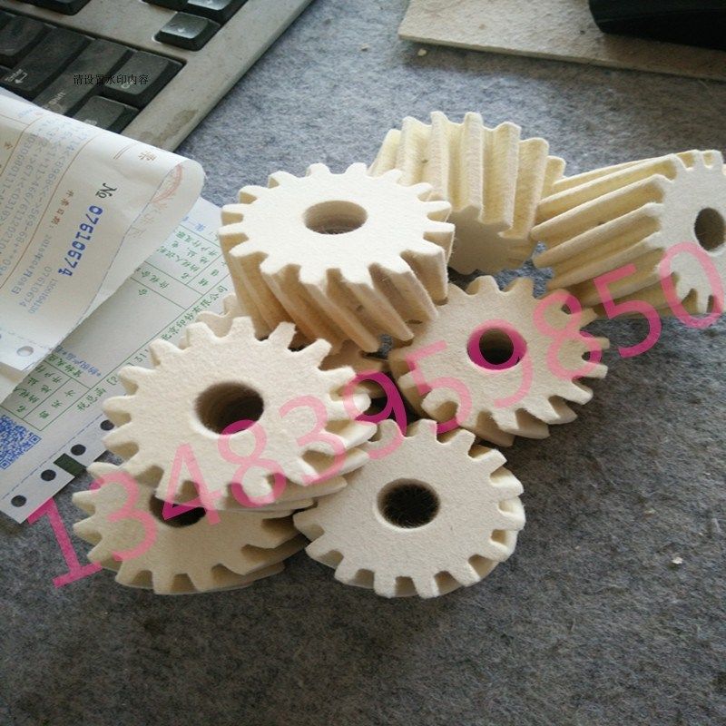 羊毛毡润滑齿轮毛毡齿轮软齿面斜直齿轮润滑轮羊毛齿轮工业羊毛轮,特色手工艺,裕固族,淘宝优惠券,粉丝福利购,淘宝优惠卷