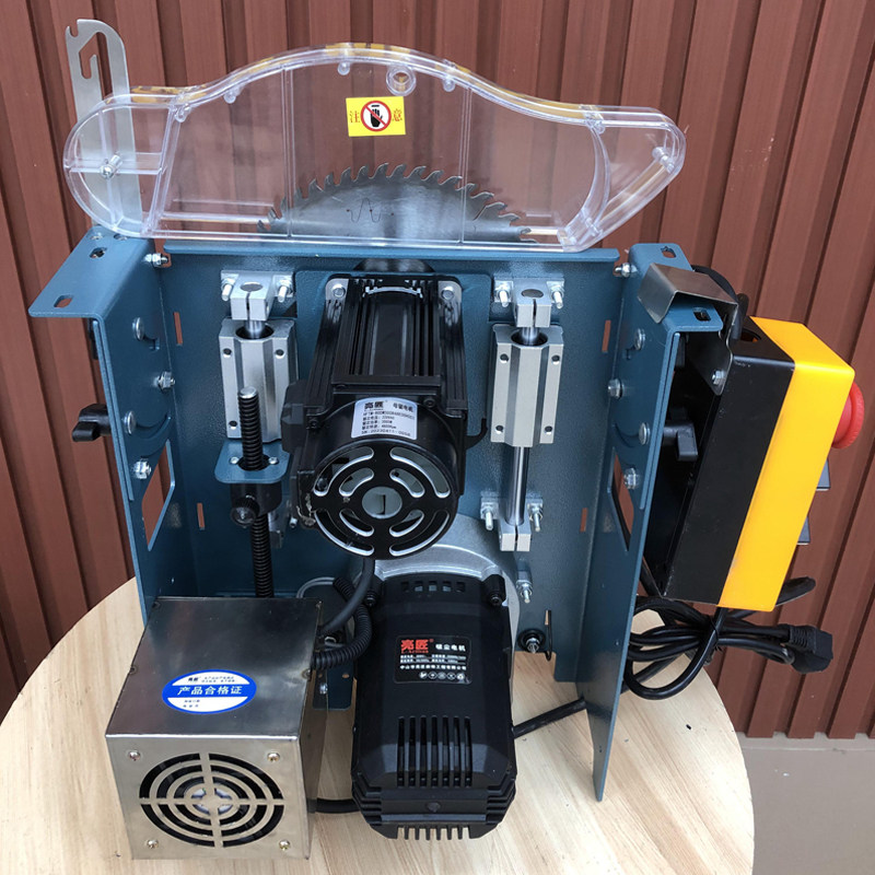 亮匠无尘无刷单锯大功率精密倒装推台电锯木工装修工具多功能推台