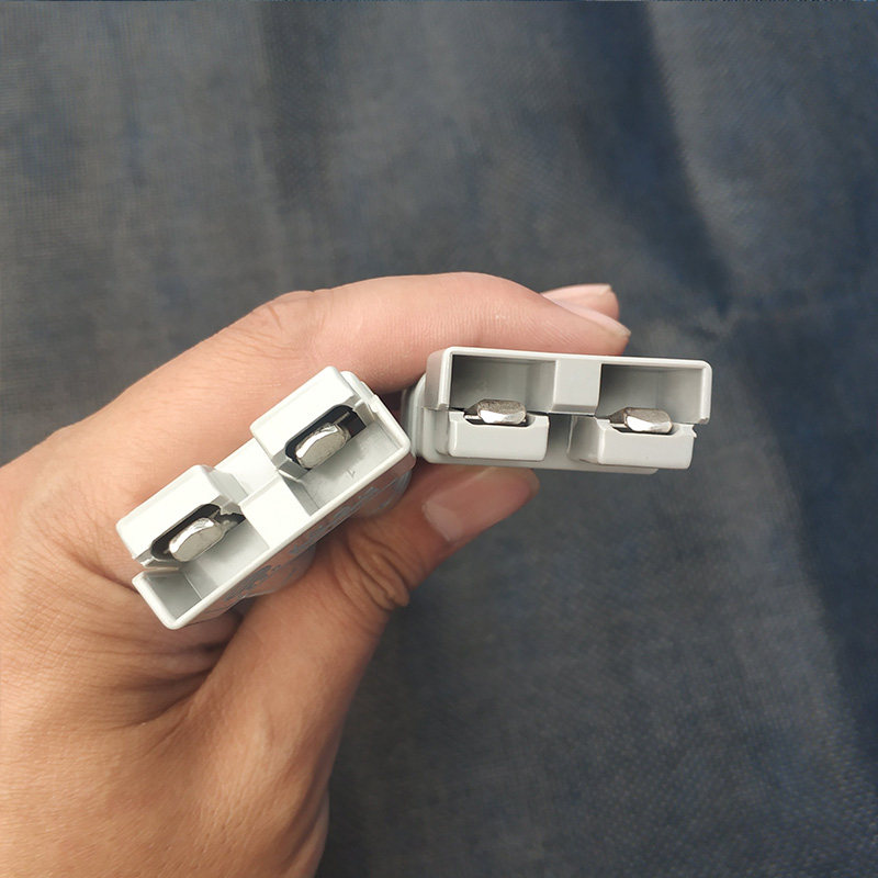汽车驻车空调专用插头连接器公母对接头2芯孔银触点端子接线插口