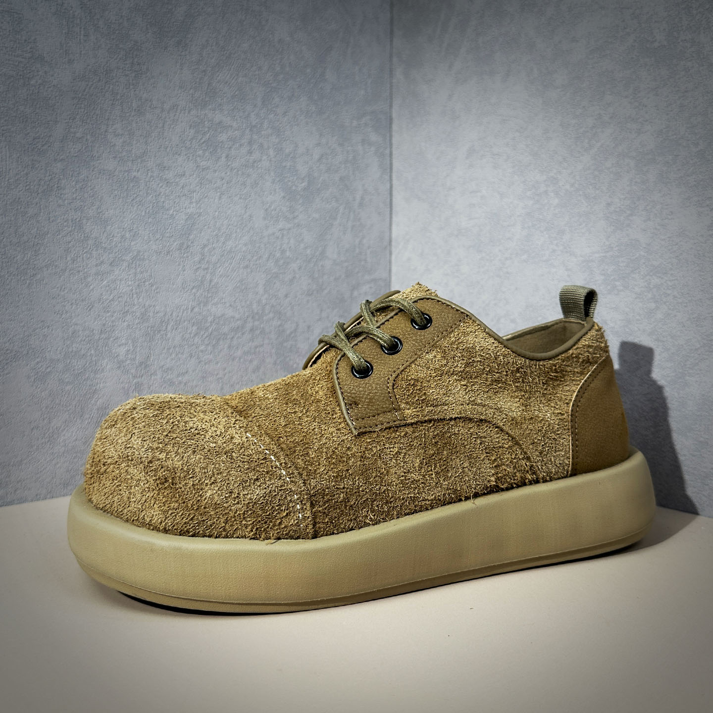 网红爆款痞帅男士厚底德比鞋